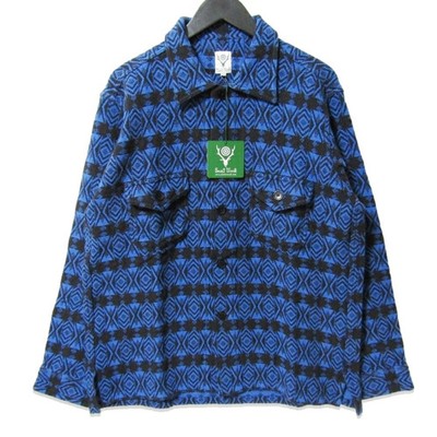 South2 West8 South Two West Eight Shirt Jacket Ns787 23Aw Smokey Cotton Dobby Na