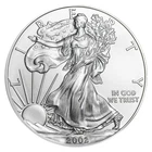 2002 $1 American Silver Eagle 1 oz Brilliant Uncirculated