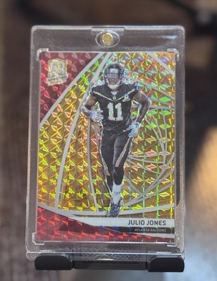 2019 Panini Spectra Julio Jones /15 Neon Orange Atlanta Falcons - Jersey #/15 🔥