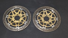 UNBRANDED FRONT BRAKE DISCS ROTORS FOR KAWASAKI ZX6R G 1998 -99  4.62MM