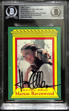 Karen Allen Signed #3 Raiders of the Lost Ark Marion Ravenswood Card Beckett