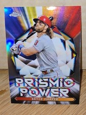 2021 Topps Chrome #PP-4 Bryce Harper Prismic Power-Phillies