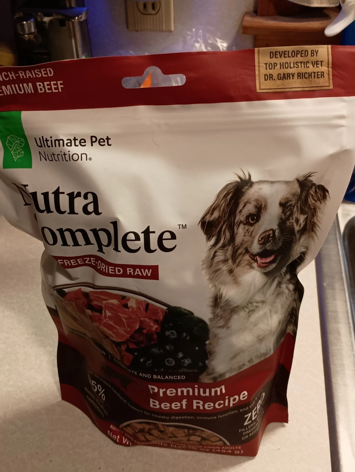 Ultimate Pet Nutrition Freeze Dried Food For Dogs 16 oz bag