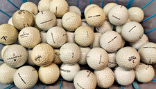 100 Maxfli Mixed 3A/4A White Recycled/Pre Owned Golf Balls 8 dozen 4extra