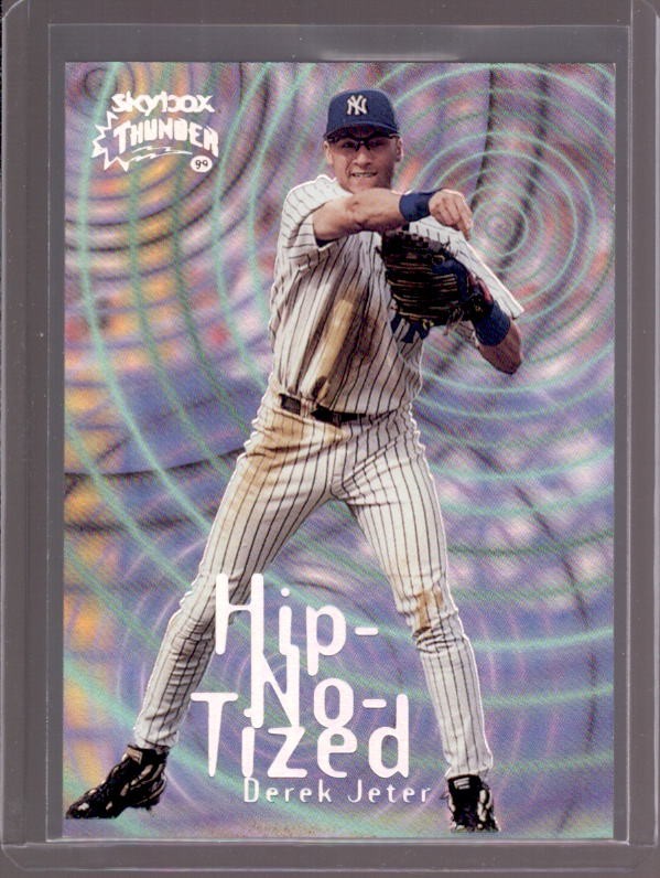 DEREK JETER 1999 Skybox Thunder Hip-No-Tized Insert #5
