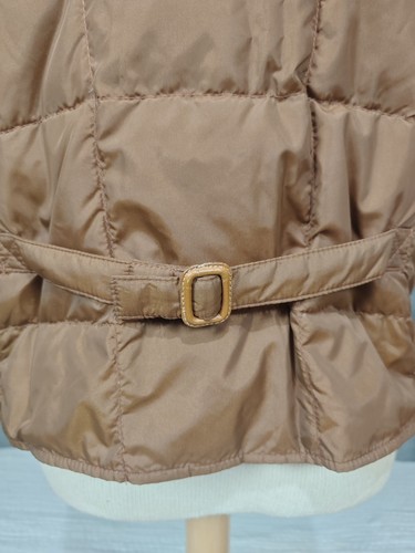 Vintage Eddie Bauer Vest Mens Brown Goose Down Quilted Button Up Outdoors - Picture 4 of 11