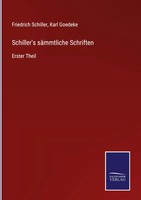 Friedrich Schiller | Schiller's SäMmtliche Schriften | Buch | Deutsch (2021)