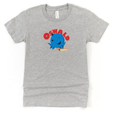 Oswald The Octopus Weenie Dog Animated Retro Television TV Show Youth T-Shirt