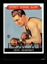 1986 1933 Sport Kings Reprint #17 Jack Dempsey
