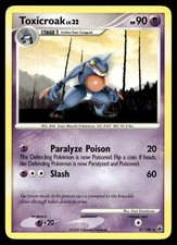 Toxicroak Majestic Dawn Rare 31/100 2008 Pokemon TCG on eBay