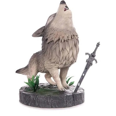 Dark Souls - Great Grey Wolf Sif Statue (SD Version) - First 4 Figures - 9'' PVC