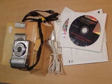 Canon PowerShot A1100 IS Digital Camera 12.1MP Silver Tested Working LJ85