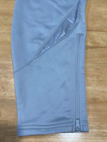 Women's UA Command Warm-Up Pants Mod Gray/White Under Armour Workout Sz M (11) - Picture 6 of 13