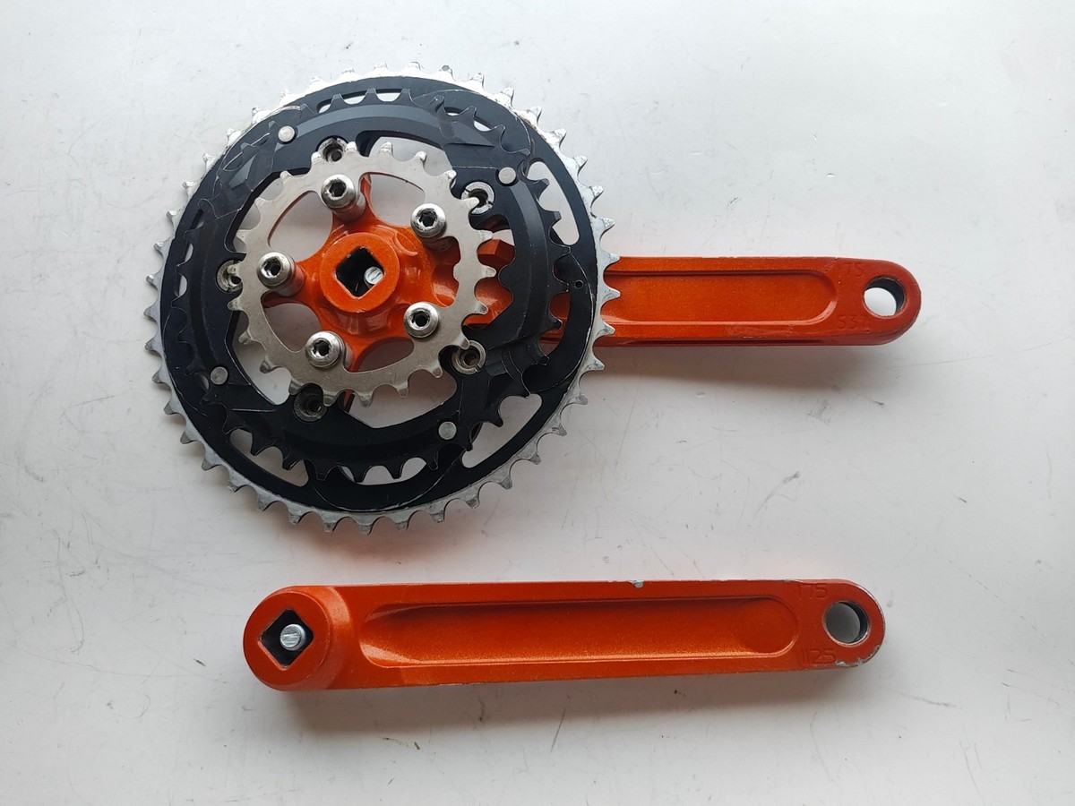 Vintage Race Face Turbine LP 94/58 BCD square taper crankset