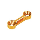 KingNexx CNC Aluminum Rear Wing Mount (GOLD) - Losi Micro-B