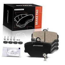 Front Ceramic Disc Brake Pads Set Compatible With Smart Fortwo 2005-2015 4