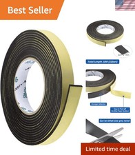 33Ft Car Speaker Sealing Foam Tape 2mm x 10mm Soundproof Waterproof Gasket