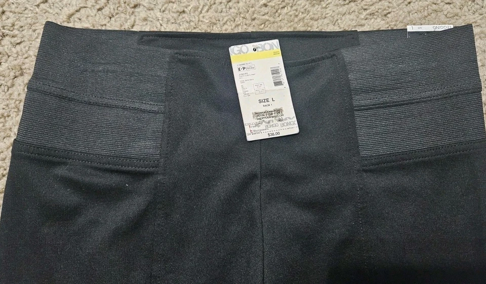 BONGO, LEGGINGS JUNIOR'S NUEVOS NEGROS POLI BL CINTURA ALTA PARCIAL ELÁSTICOS, TALLA L Foto 2 de 4