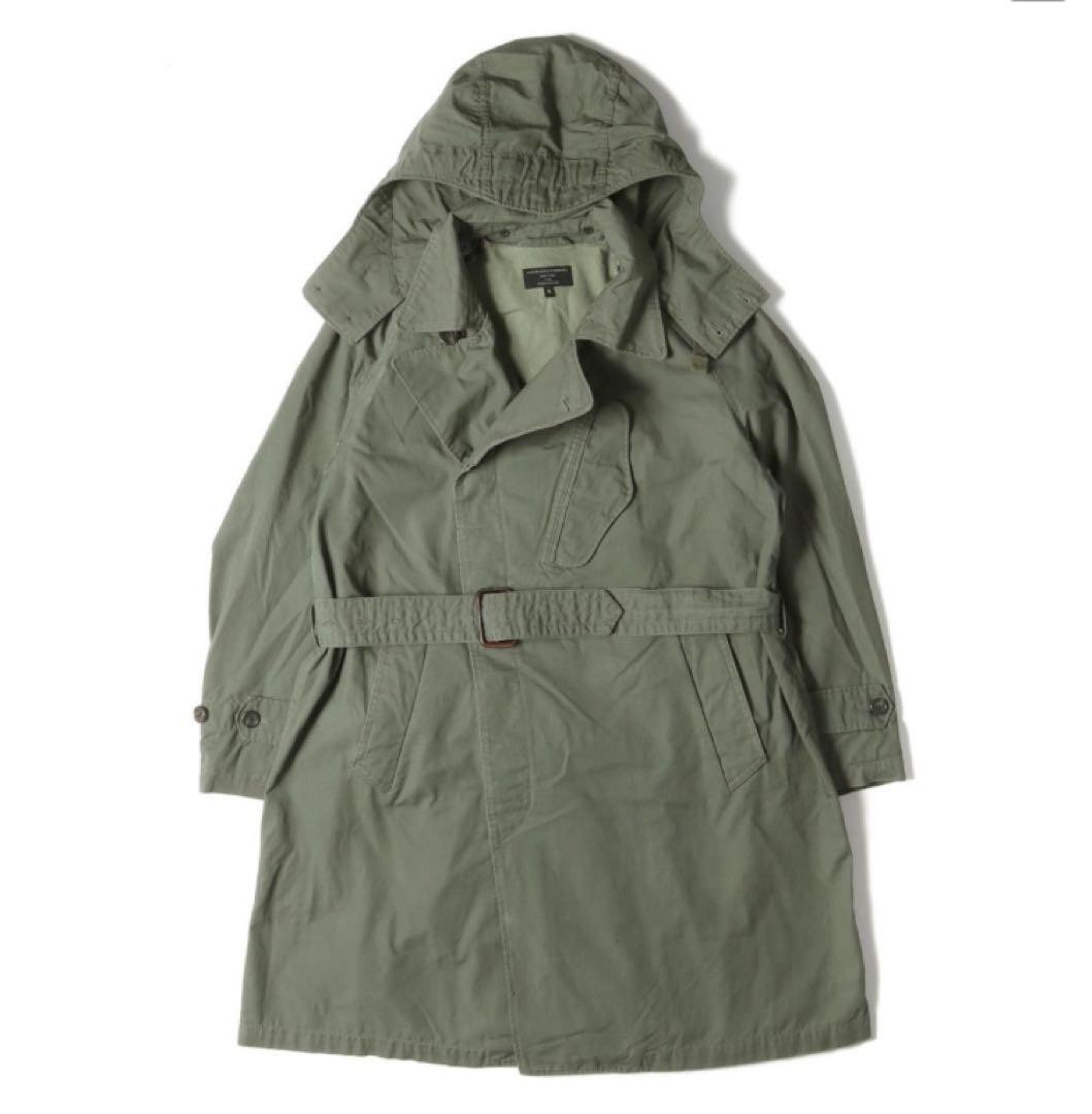 Engineered Garments Ripstop Storm Coat Khaki S Ou… - image 1