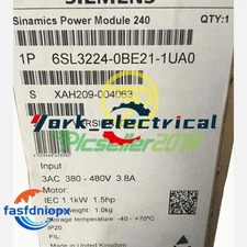 New SIEMENS 6SL3 224-0BE21-1UA0 G120 PM240 Power Module 6SL3224-0BE21-1UA0
