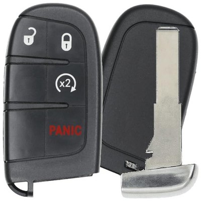 Replacement Smart Key Fob 2020 Jeep Renegade FCC: M3N-40821302 MPN: 6BY88DX9AA