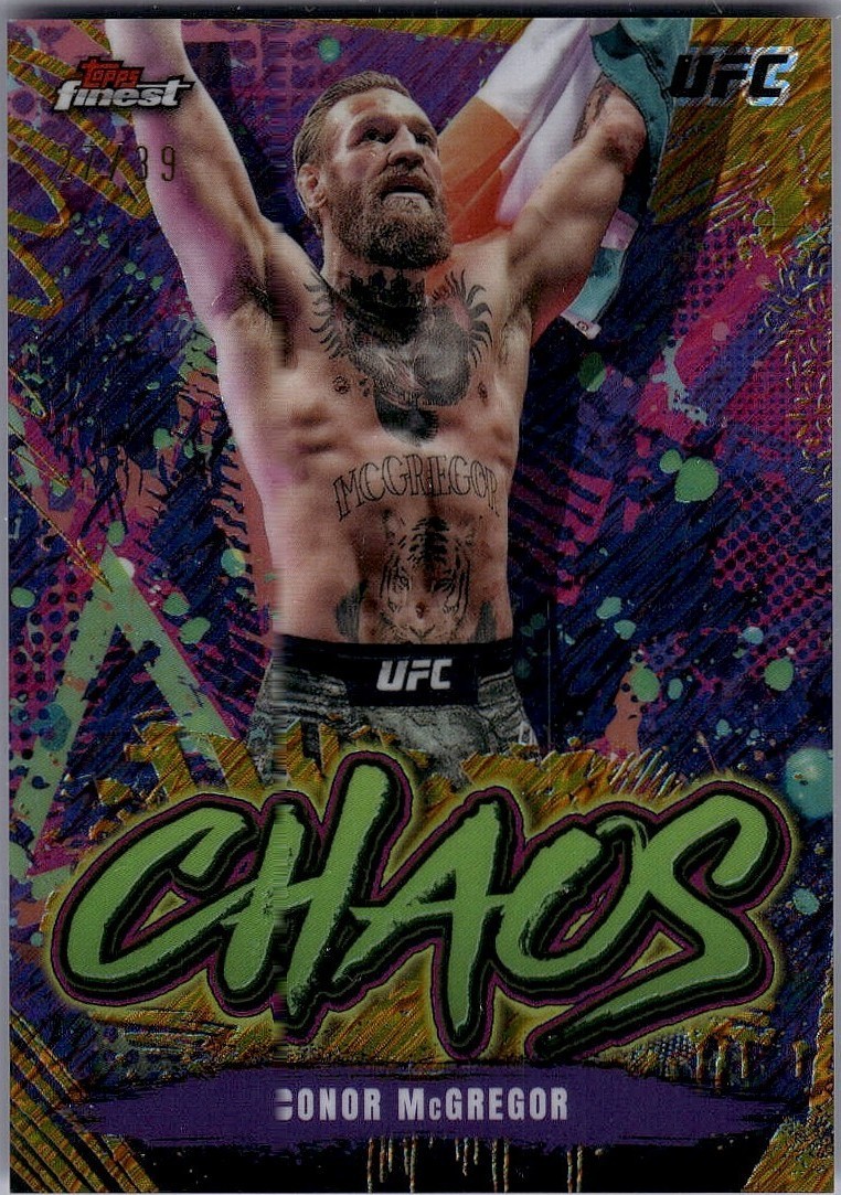 UFC　コナー・マクレガー　メモラビリアカード Conor McGregor [Refractor] #DBG-9 Prices | 2025 Topps Chrome