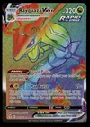 Pokemon Rayquaza VMAX 217/203 Evolving Skies Rainbow Secret Rare Near Mint
