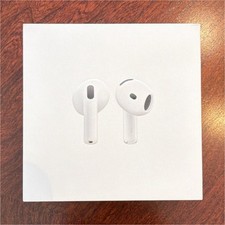 Apple AirPods 4 Wireless Headphones MXP63LL/A White Bluetooth USB-C