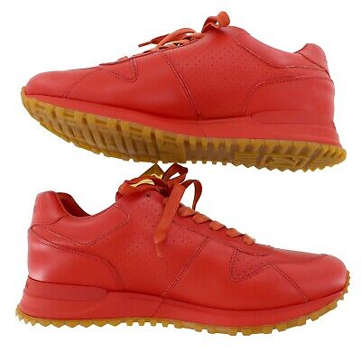 Louis Vuitton x Supreme LV New Run Away Lace Up Sneaker Red