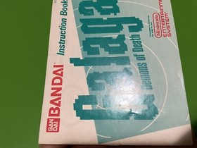 Galaga Nintendo NES Manual Instruction Booklet