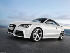 Cars audi tt rs coupe Desk Mat Stitched