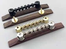 Guitar Space Control ROLLER Jazz Bridge Ebony Base Steel Fit Gret-ch USA SHIP