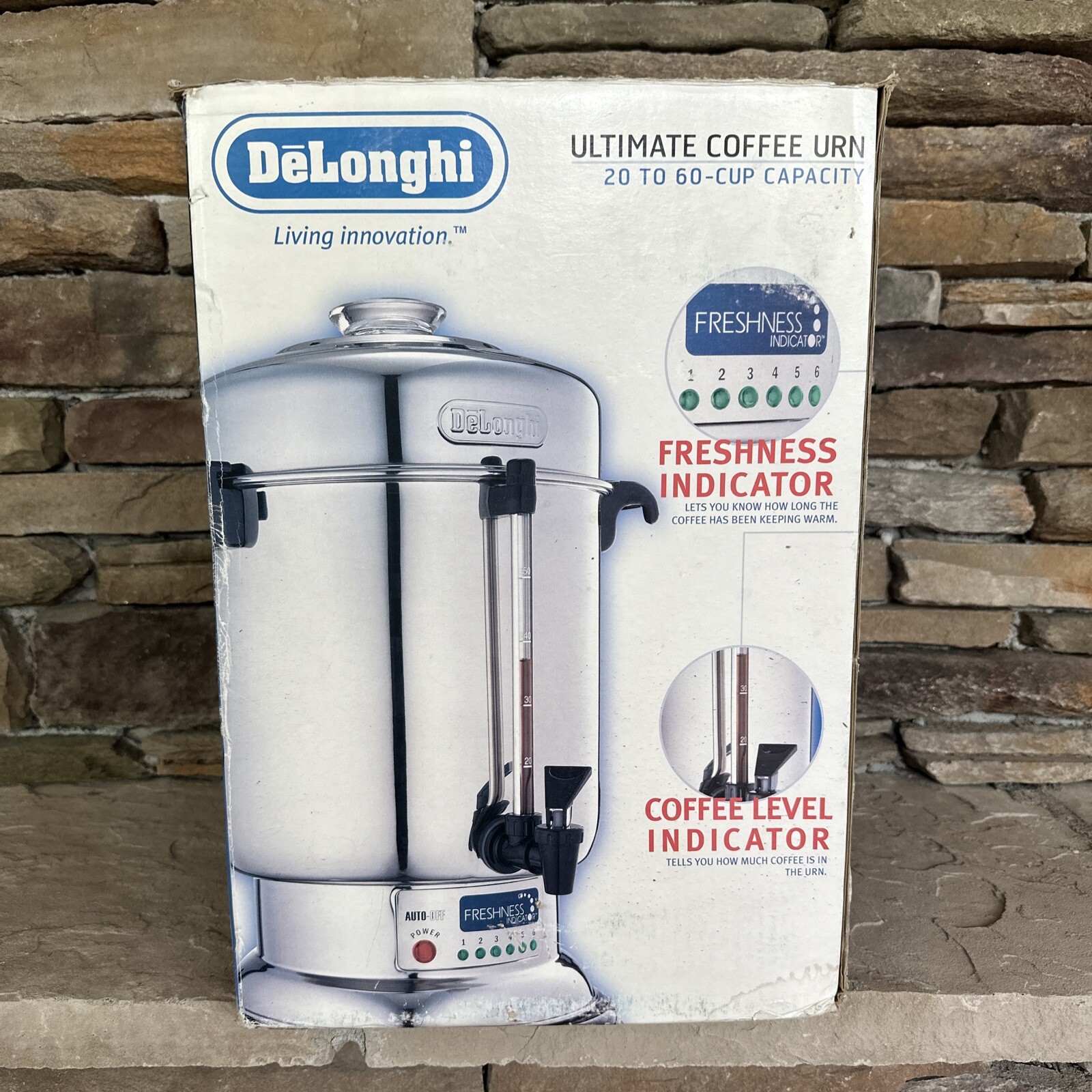 DeLonghi DCU61 2060 Cup Stainless Steel Grelly UK