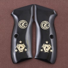 KSD Brand CZ 75, 75B, 75BD, 85 KADET SP-01 SHADOW1 Compatible Black Acrylic Grip