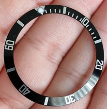 Rolex Black Insert For Submariner Date Model Ref 16610 16800 168000 SP40