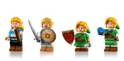 Lego The Legend of Zelda 77092 4x Minifigures Princess Zelda