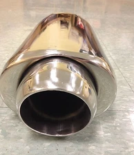 JDM KDM TANABE TIP HI PERFORMANCE STAINLESS SPORT EXHAUST MUFFLER  M-CTNN-03