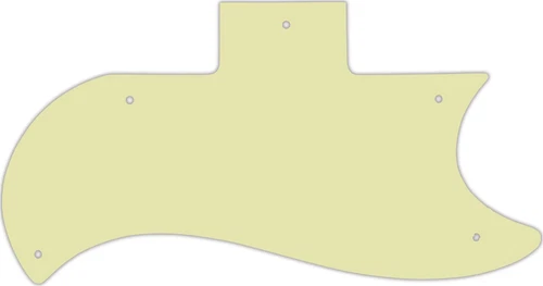 WD Custom Pickguard For Gibson 1961-1970 Half Face SG