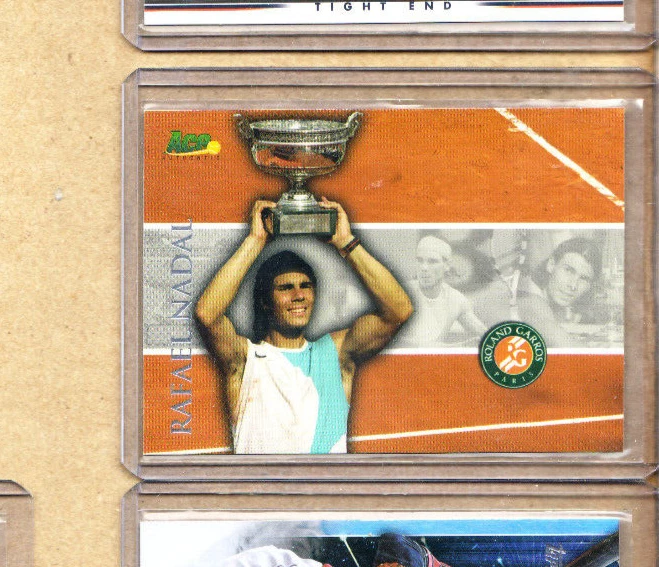 Tennis Ace Authentic Sports Trading Cards & Accessories for sale
