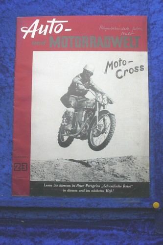 Auto + Motorwelt 23/50 (A) Formel 2 mit BMW Motor Autobahn Gebühr