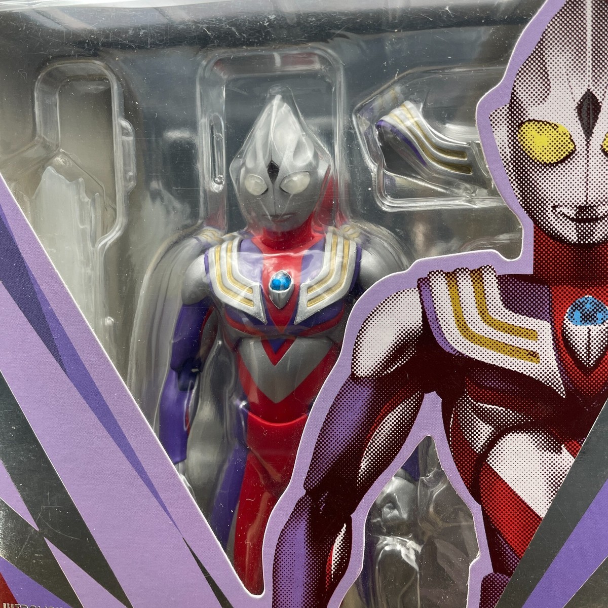 Ultra-Act Ultraman Tiga multi type Action Figure Bandai Japan