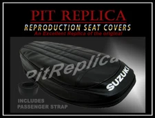 NEW SUZUKI T125 STINGER T90 WOLF SEAT SADDLE COVER [3TTS]