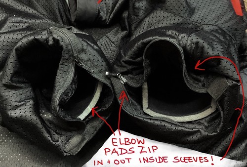 rare DUCATI G. FLOW Italy ๐ฎ๐น Nero/Rosso Summer Mesh Cordura Armor 58 XXL - Picture 11 of 23
