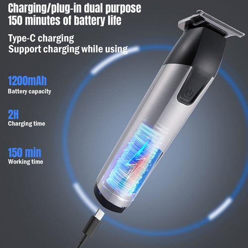 Cortapelos eléctrico profesional inalámbrico y recargable para hombres NUEVO - Bild 9 von 14