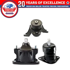 Fits 2008-2012 Honda Accord/2009-2013 Acura TSX 2.4L Motor&Trans Mount 3pcs :