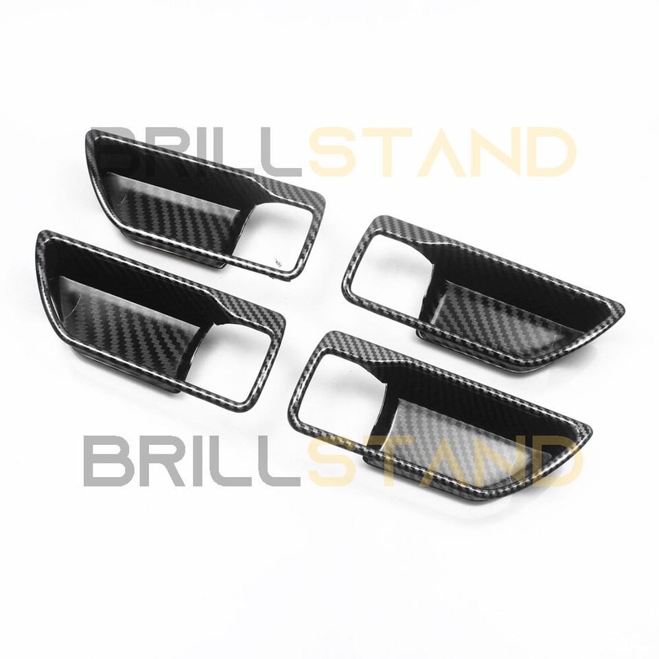 For Toyota Highlander 2020 2021 2022 Carbon Fiber Inner Door Handle ...