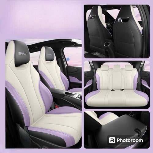BYD Dolphin Vegan Leather Car Seat Covers - Easy Install, Scratch-Resistant - Picture 11 of 40