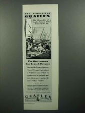 1929 Graflex Camera Ad - For Travel Pictures