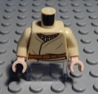 Lego Figure Accessories Top Torso Beige Star Wars