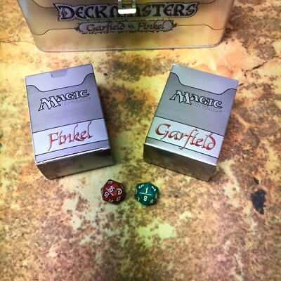 Magic the Gathering: Deckmasters Garfield vs. Finkle Tin COMPLETE